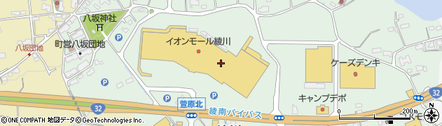 オレンジステーション　イオンモール綾川周辺の地図
