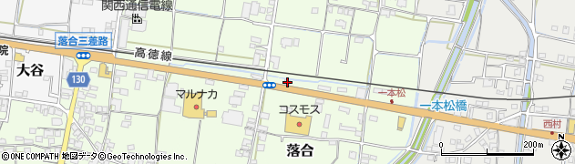 香川県東かがわ市落合262周辺の地図