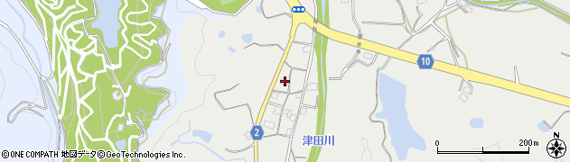 香川県さぬき市大川町田面1618周辺の地図