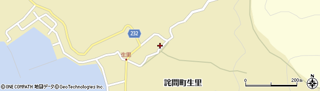 香川県三豊市詫間町生里323周辺の地図