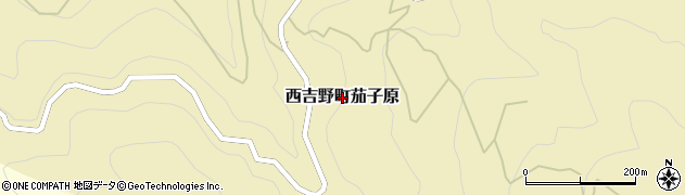 奈良県五條市西吉野町茄子原周辺の地図