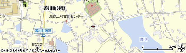 香川県高松市香川町浅野1373周辺の地図