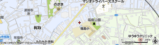 大阪精機工作周辺の地図