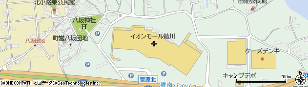 イオン綾川店周辺の地図