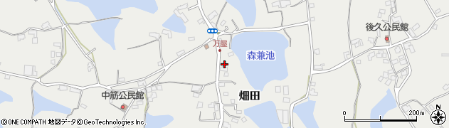 香川県綾歌郡綾川町畑田1849周辺の地図