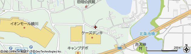香川県綾歌郡綾川町萱原626周辺の地図