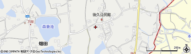 香川県綾歌郡綾川町畑田2891周辺の地図