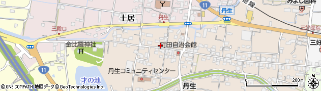 香川県東かがわ市町田36周辺の地図