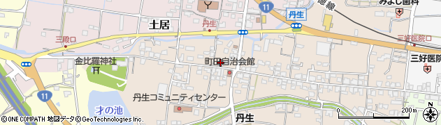 香川県東かがわ市町田39周辺の地図