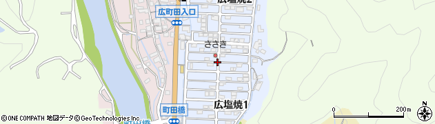 広島県呉市広塩焼周辺の地図