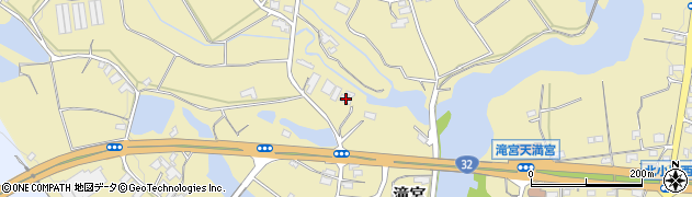 香川県綾歌郡綾川町滝宮1635周辺の地図
