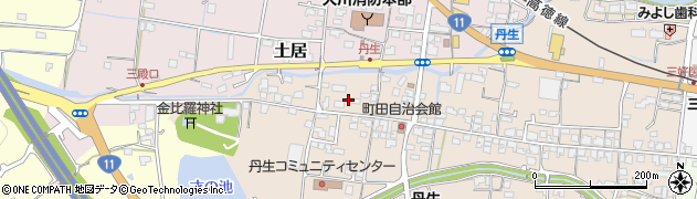 香川県東かがわ市町田27周辺の地図