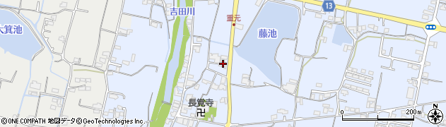 香川県木田郡三木町氷上2998周辺の地図
