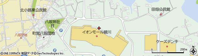 香川県綾歌郡綾川町萱原715周辺の地図