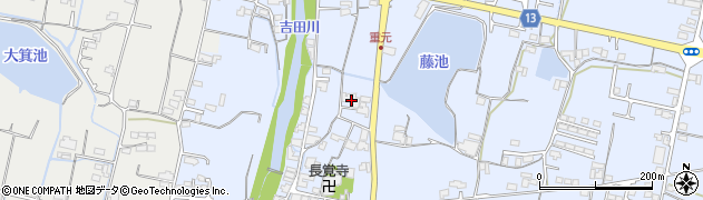 香川県木田郡三木町氷上2590周辺の地図