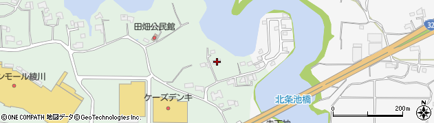 香川県綾歌郡綾川町萱原634-2周辺の地図