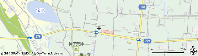 香川県木田郡三木町井戸533周辺の地図