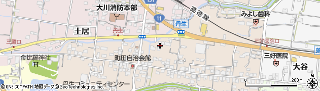 香川県東かがわ市町田691周辺の地図