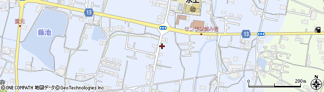 香川県木田郡三木町氷上2882周辺の地図