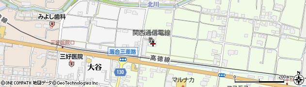 香川県東かがわ市落合101周辺の地図