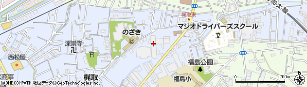 和歌山県和歌山市梶取13周辺の地図