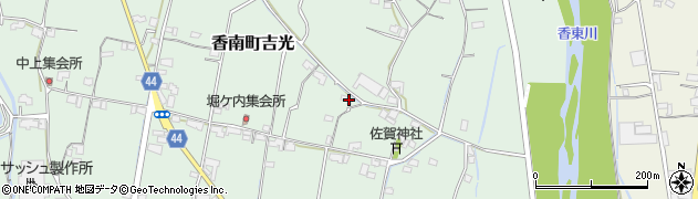 香川県高松市香南町吉光543周辺の地図
