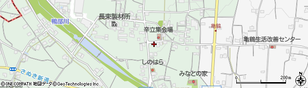 香川県さぬき市長尾西1781周辺の地図