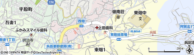 広島県呉市西畑町15周辺の地図
