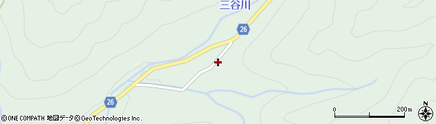 山口県山口市徳地三谷1999周辺の地図