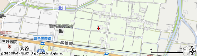 香川県東かがわ市落合54周辺の地図