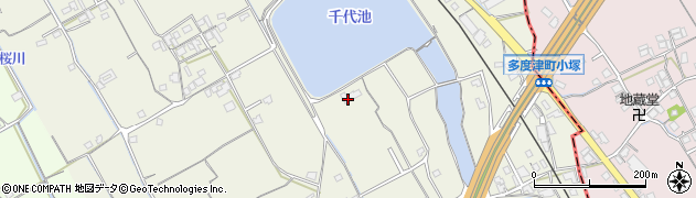 香川県仲多度郡多度津町葛原2000周辺の地図