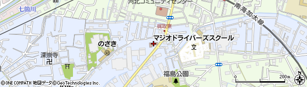 和歌山圏域通所事業所周辺の地図