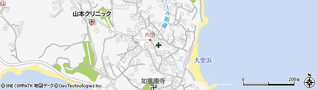 山口龍夫・真珠養殖工場周辺の地図