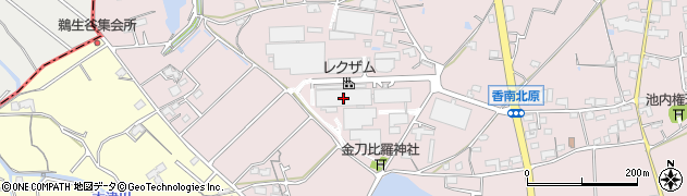 株式会社レクザム香川工場周辺の地図