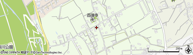 香川県丸亀市飯山町東小川1614周辺の地図