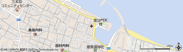 東浜不動尊周辺の地図