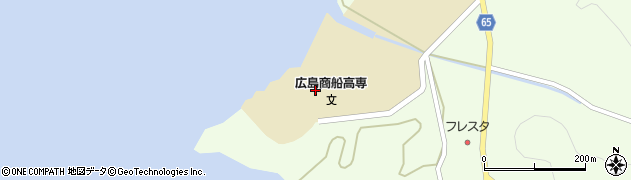 広島商船高等専門学校　総務課総務周辺の地図