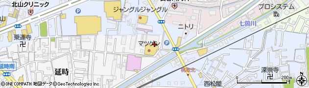 株式会社松源　栄谷店周辺の地図