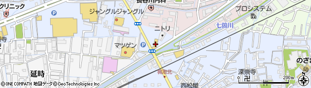 タイヤ館和歌山北周辺の地図