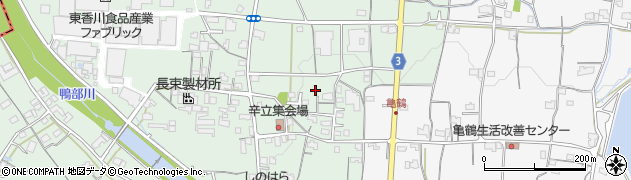 香川県さぬき市長尾西1643周辺の地図