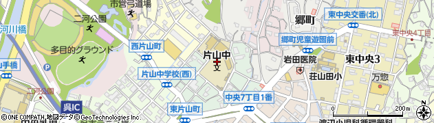 広島県呉市東片山町周辺の地図