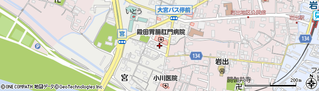 診療所周辺の地図