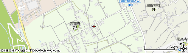 香川県丸亀市飯山町東小川1635周辺の地図