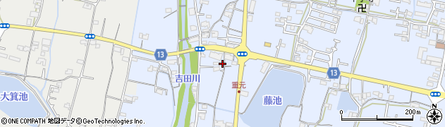 香川県木田郡三木町氷上2503周辺の地図