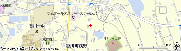 香川県高松市香川町浅野1068周辺の地図