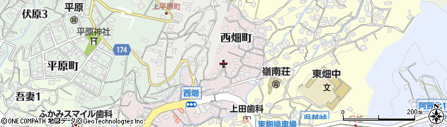 広島県呉市西畑町7周辺の地図