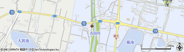 香川県木田郡三木町氷上2435周辺の地図