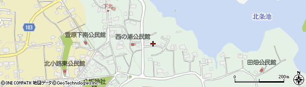 香川県綾川町（綾歌郡）萱原周辺の地図