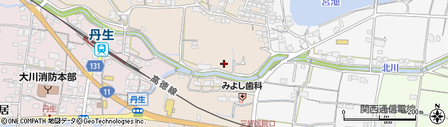 香川県東かがわ市町田770周辺の地図