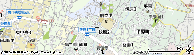 広島県呉市伏原2丁目周辺の地図